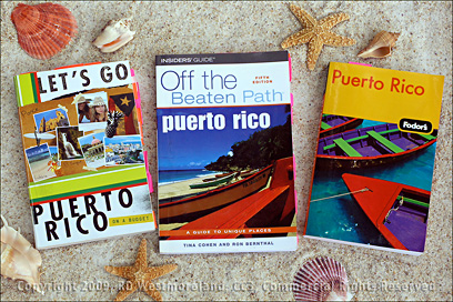 Three Travel Guides of Puerto Rico