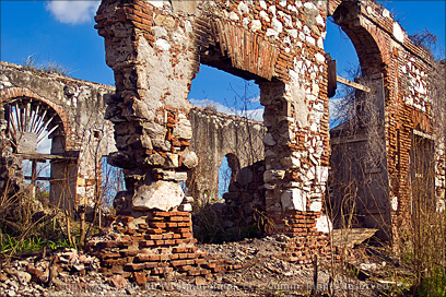 Ruins Detail in Santa Isabel Near Walmart in Puerto Rico