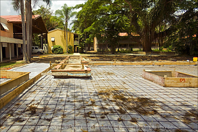 Grounds Under Construction at Coamo Springs Hotel Banos in Puerto Rico