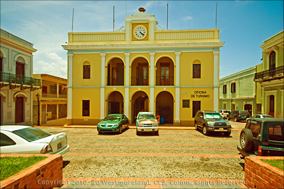 San German City Hall Situated Between Upper and Lower Plazas in Puerto Rico