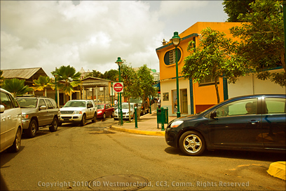Traffic Jam in Aibonito, Puerto Rico