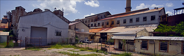 Panoramic of Old Sugar Mill Near the Airport in Ponce, Puerto Rico