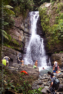 El Yunque Water Falls, Puerto Rico