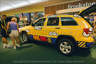 One of a Kind Jeep at the Plaza Las Américas in San Juan, Puerto Rico