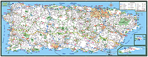 A Very Good Road Map of Puerto Rico to Down Load