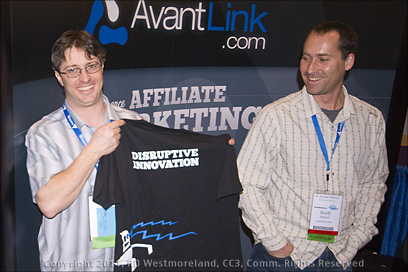 From the Floor of the Affiliate Summit Convention, AvantLink Booth and Disruptive Inovation in Las Vegas, Nevada