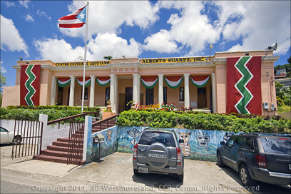 Museum on Hill Above Jayuya, Puerto Rico