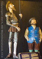 Colorful Statue of Don Quixote