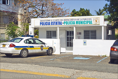 Police Station in La Parguera, Puerto Rico