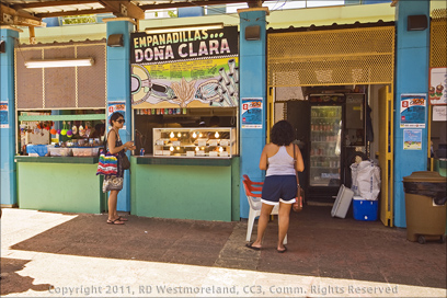 Kiosk Detail of Arcade in La Parguera, Puerto Rico