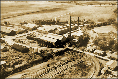 Aerial Image of Central Roig Sugar Mill in Yabucoa, PR, Taken by the US Military Sometime Before World War II