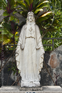 Statue from Cemetery in Juncos, Puerto Rico