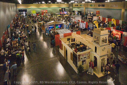 Overview of the Show Floor of the Second Annual Coffee Expo Held at the San Juan Convention Center in PR