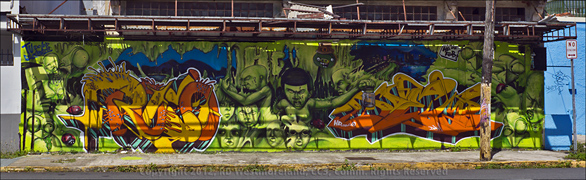 Panorama of Street Art in Santurce