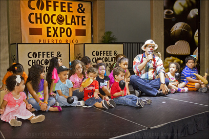 Coffee and Chocolate Expo 2012, PR Kids and Clown, San Juan