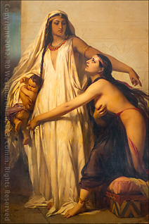 Ponce Art Museum- Painting, Judgement of Solomon