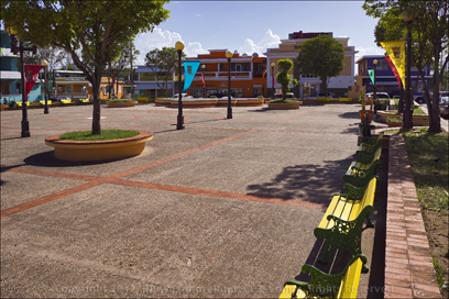 View of the Plaza of Hatillo