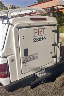 Puerto Rico Telephone Truck Detail
