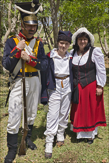 Polish Family on the Grounds of Hacienda La Esperanza, Near Manati, PR