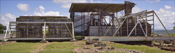 Restoration on the Grounds of Hacienda La Esperanza Near Manati