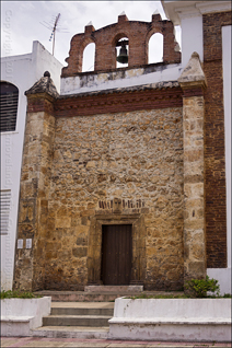 Historic Church, Side Entrance on the Plaza of Manati