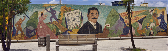 Mosaic Mural on the Plaza of Manati, PR