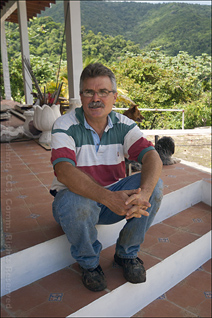 Bryan Brunner of Montoso Gardens in Maricao, Puerto Rico