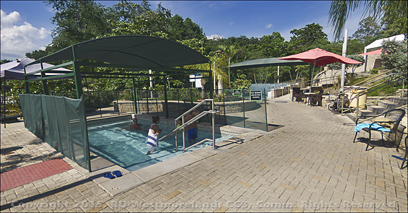 Piscinas Aguas Termales, Hot Springs Lower Pool, Puerto Rico