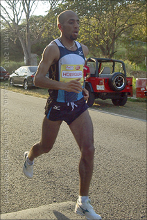 San Blas Marathon Runner Harroufi
