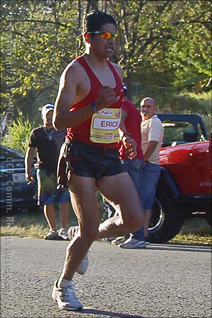 San Blas Marathon Runner Perez