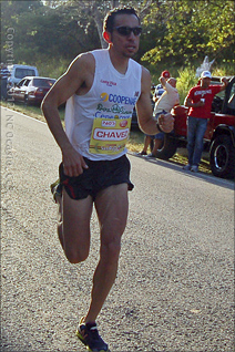 San Blas Marathon Runner Chavez