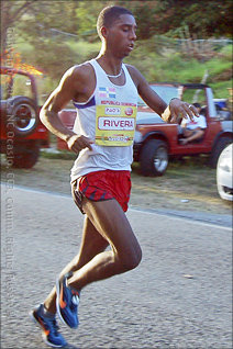 San Blas Marathon Runner Rivera