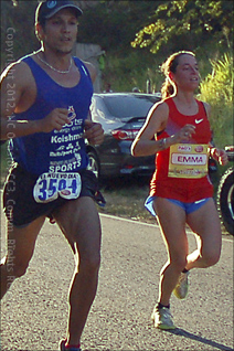 San Blas Marathon Runner Quaglia