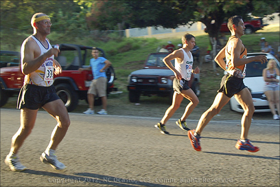 Three San Blas Marathon Runners