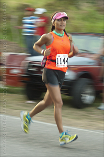 San Blas Marathon Runner Vazquez