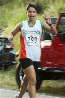 San Blas Marathon Runner Garcia