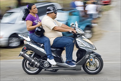 Another couple touring the route